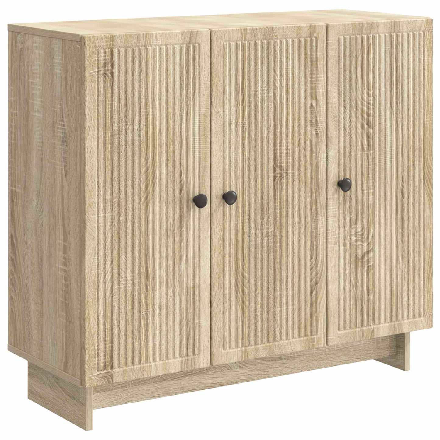 Sideboard Sonoma-ek 89 x 34,5 x 80 cm Konstruerat trä
