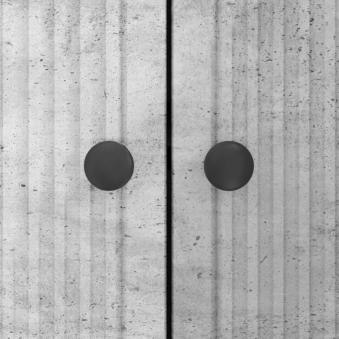 Sideboard Betonggrå 89 x 34,5 x 80 cm Konstruerat trä