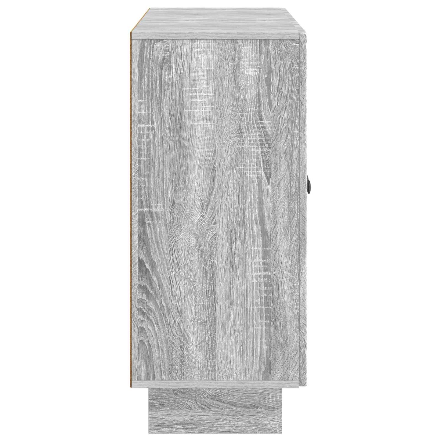 Sideboard Grå sonoma-ek 89 x 34,5 x 80 cm Konstruerat trä