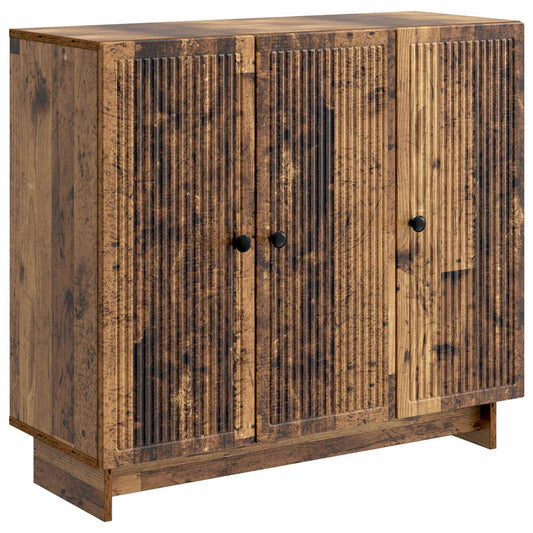 Sideboard Gammalt trä 89 x 34,5 x 80 cm Konstruerat trä
