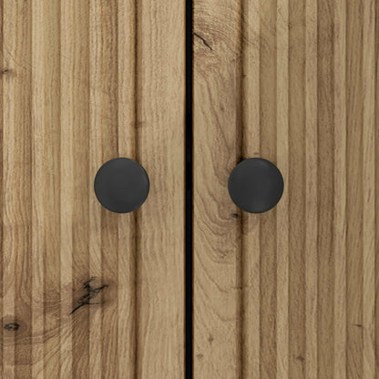 Sideboard Artisan-ek 89 x 34,5 x 80 cm Konstruerat trä