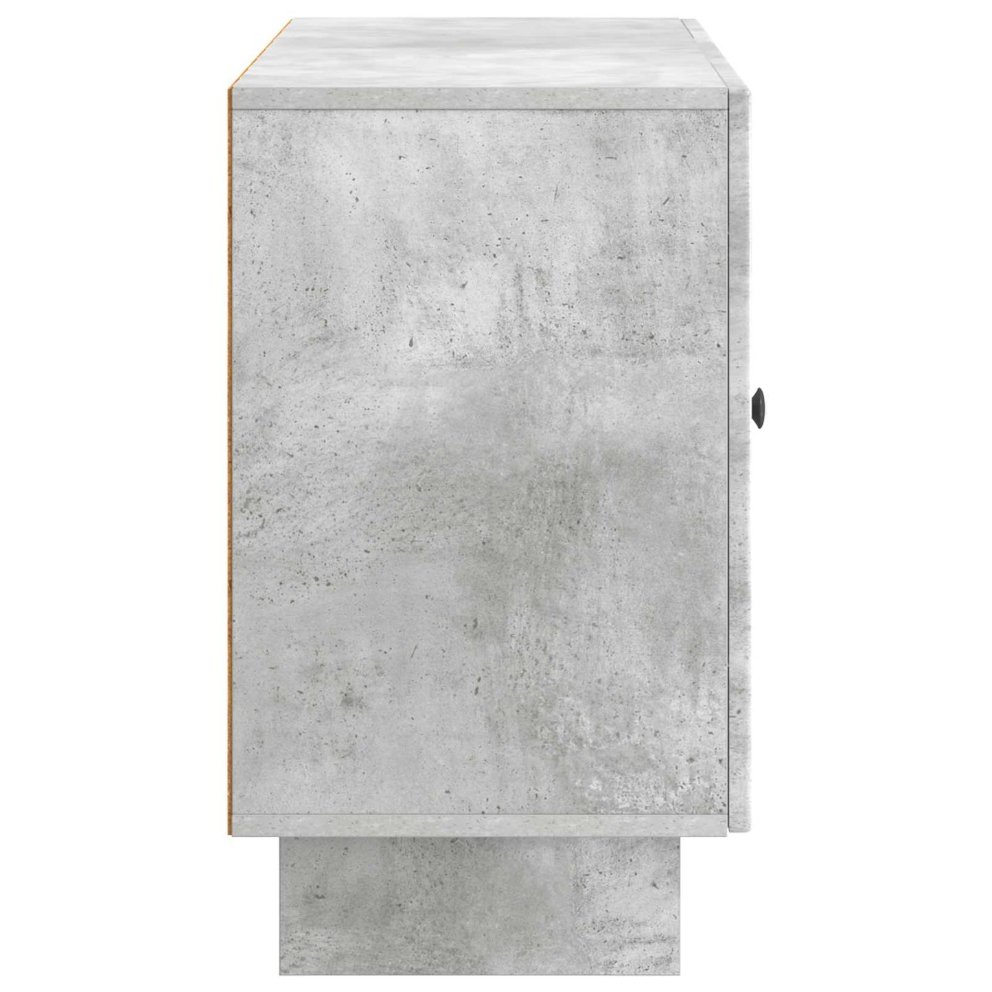 Sideboard med låda Betonggrå 89 x 34,5 x 60 cm Konstruerat trä