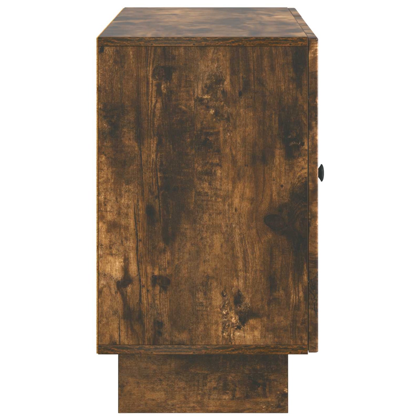 Sideboard med låda Rökt ek 89 x 34,5 x 60 cm Konstruerat trä