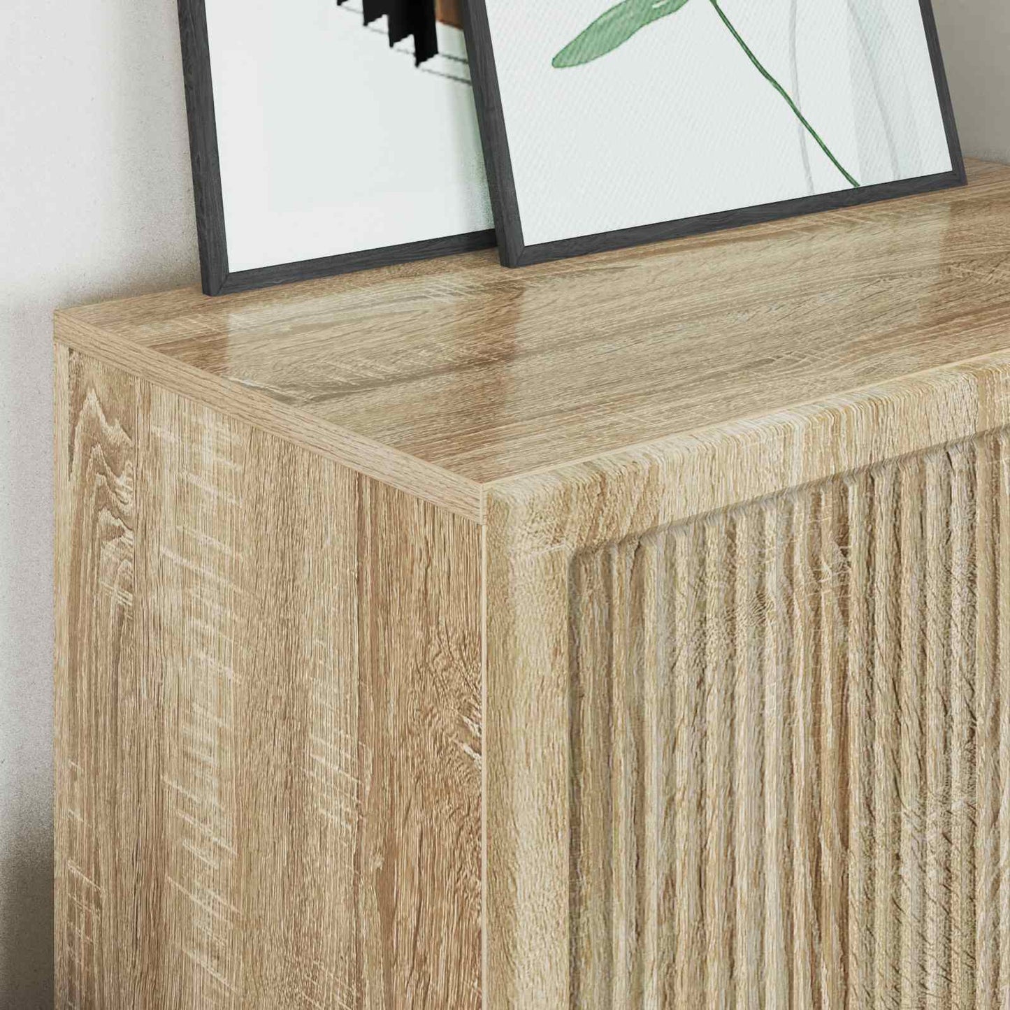 Sideboard Sonoma-ek 66 x 34,5 x 95 cm Konstruerat trä