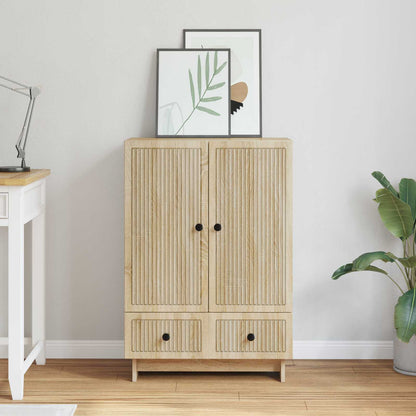 Sideboard Sonoma-ek 66 x 34,5 x 95 cm Konstruerat trä