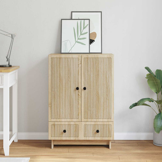 Sideboard Sonoma-ek 66 x 34,5 x 95 cm Konstruerat trä