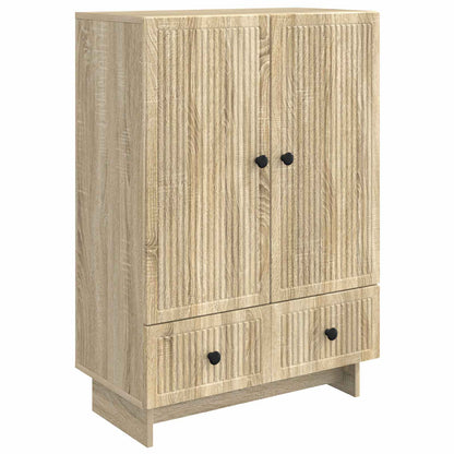 Sideboard Sonoma-ek 66 x 34,5 x 95 cm Konstruerat trä