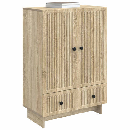 Sideboard Sonoma-ek 66 x 34,5 x 95 cm Konstruerat trä