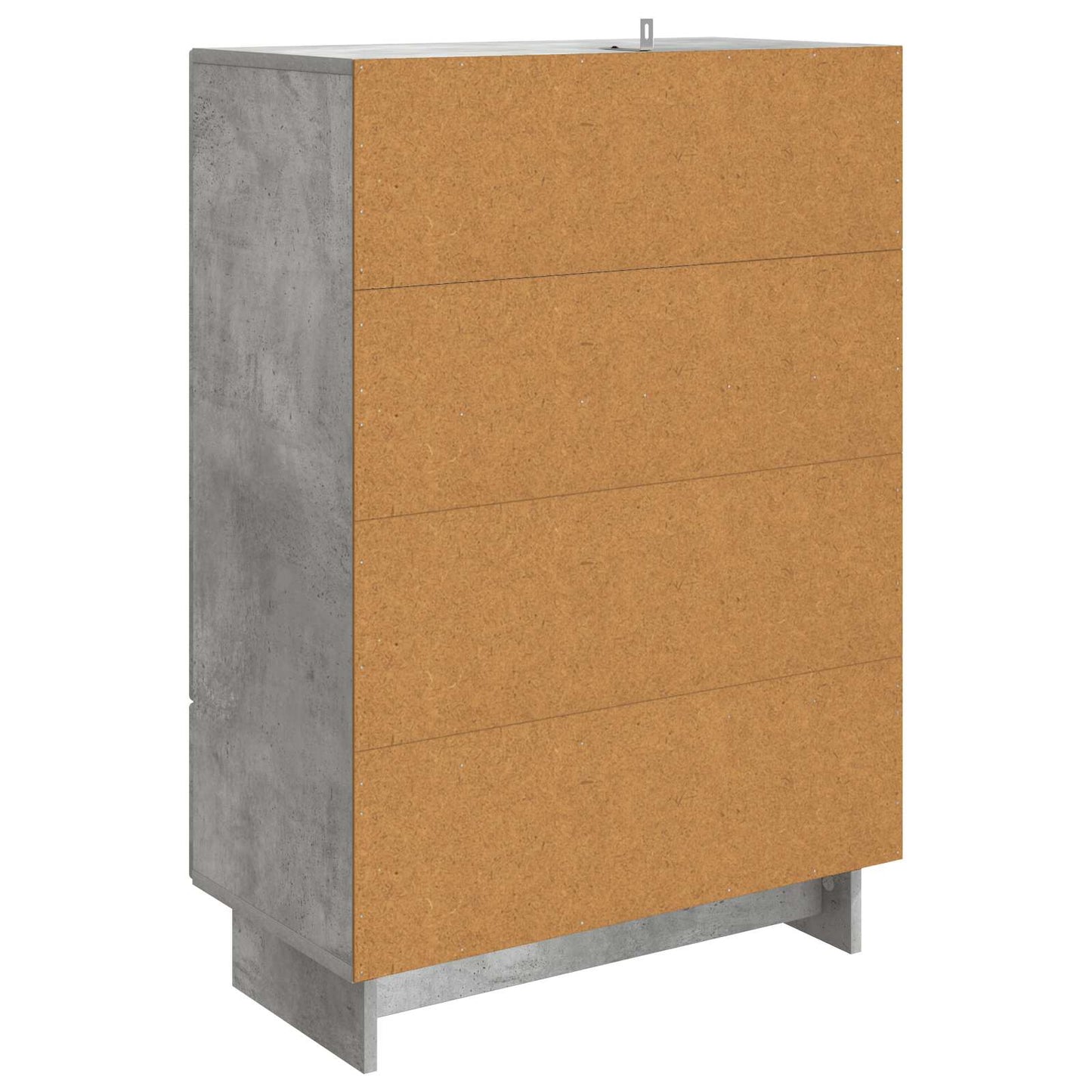 Sideboard BetongGrå 66 x 34,5 x 95 cm Konstruerat trä