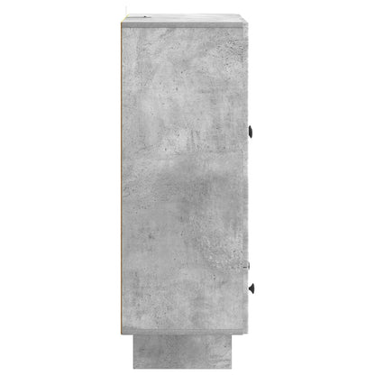Sideboard BetongGrå 66 x 34,5 x 95 cm Konstruerat trä