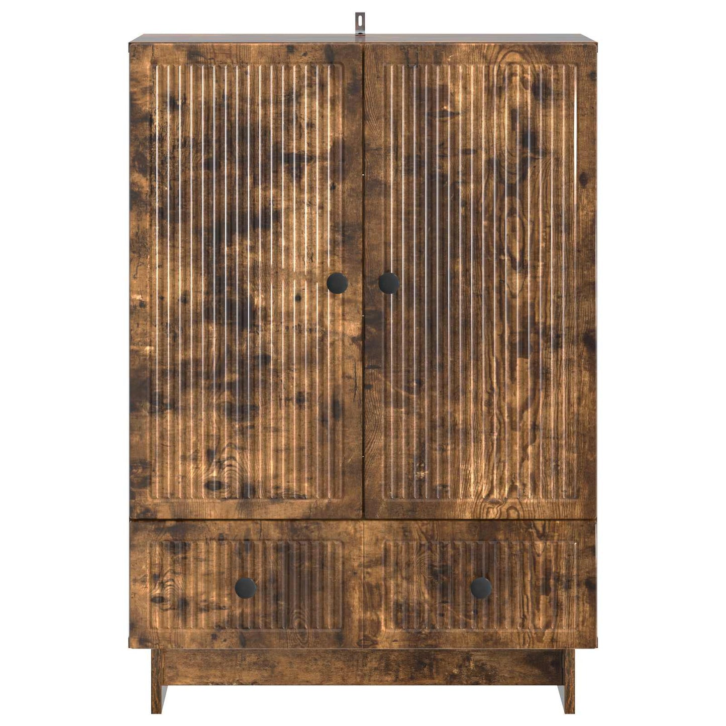 Sideboard Rökt Ek 66 x 34,5 x 95 cm Konstruerat trä