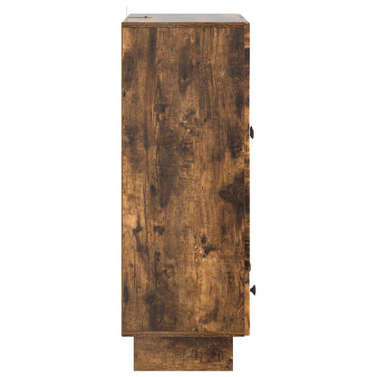 Sideboard Rökt Ek 66 x 34,5 x 95 cm Konstruerat trä
