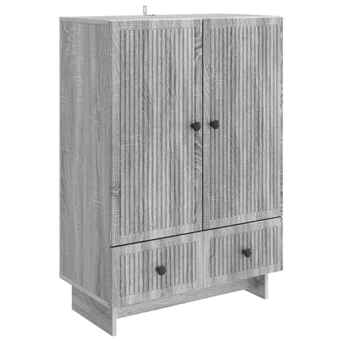 Sideboard Grå Sonoma 66 x 34,5 x 95 cm Konstruerat trä