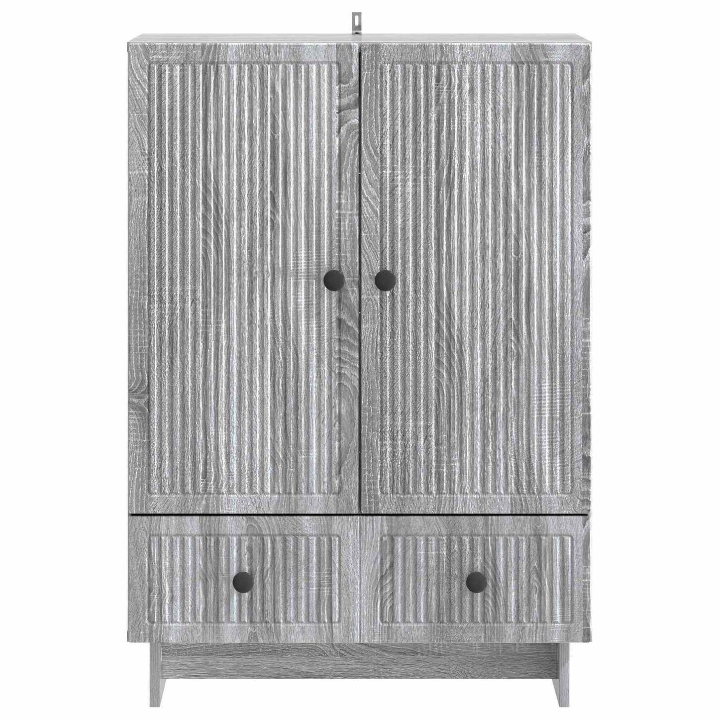 Sideboard Grå Sonoma 66 x 34,5 x 95 cm Konstruerat trä