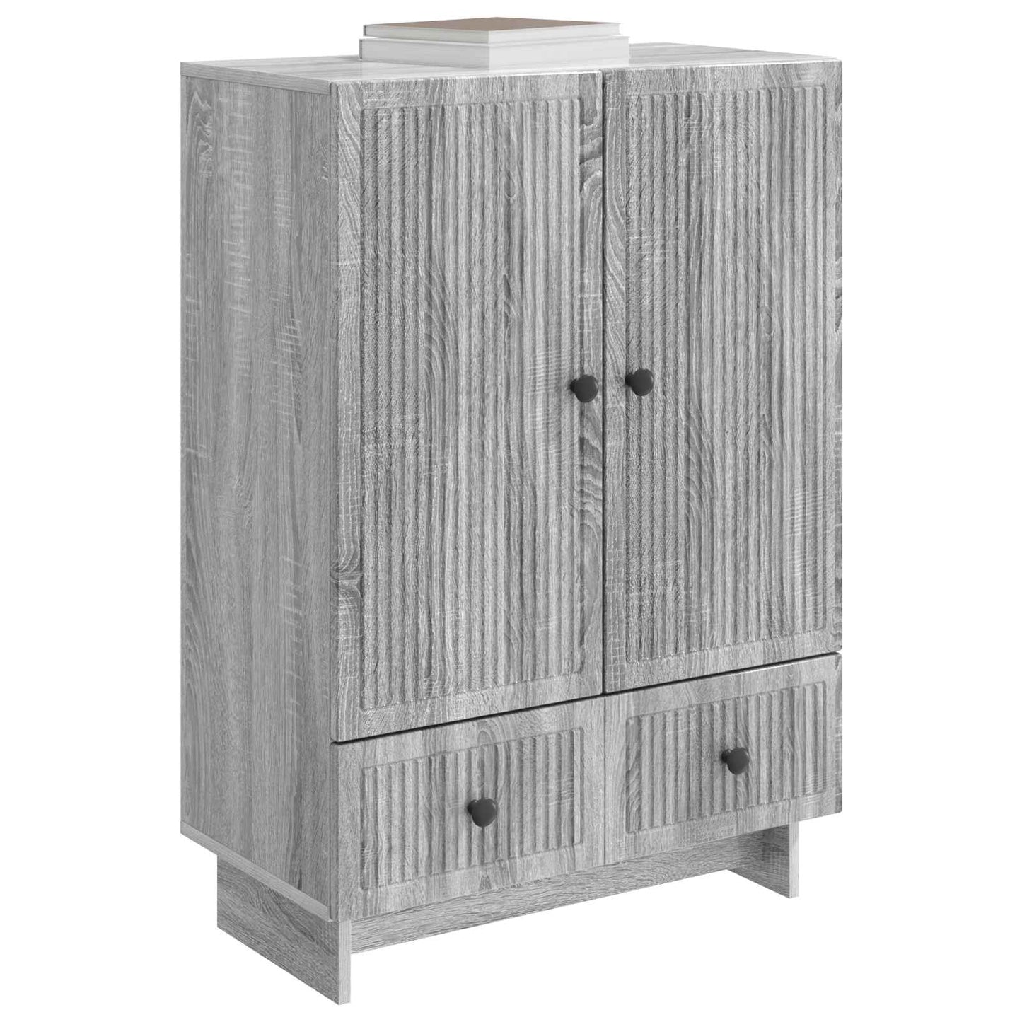 Sideboard Grå Sonoma 66 x 34,5 x 95 cm Konstruerat trä