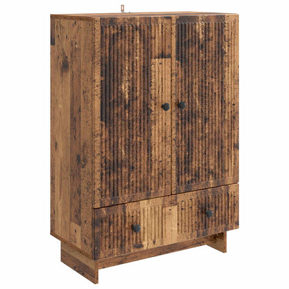 Sideboard Gammalt trä 66 x 34,5 x 95 cm Konstruerat trä