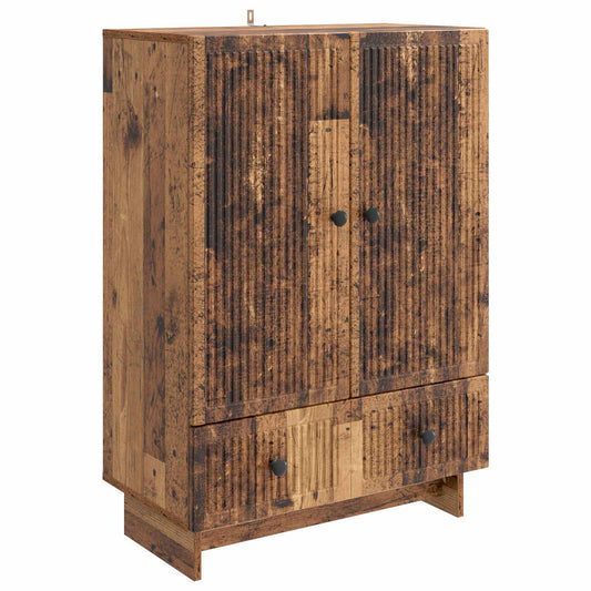 Sideboard Gammalt trä 66 x 34,5 x 95 cm Konstruerat trä