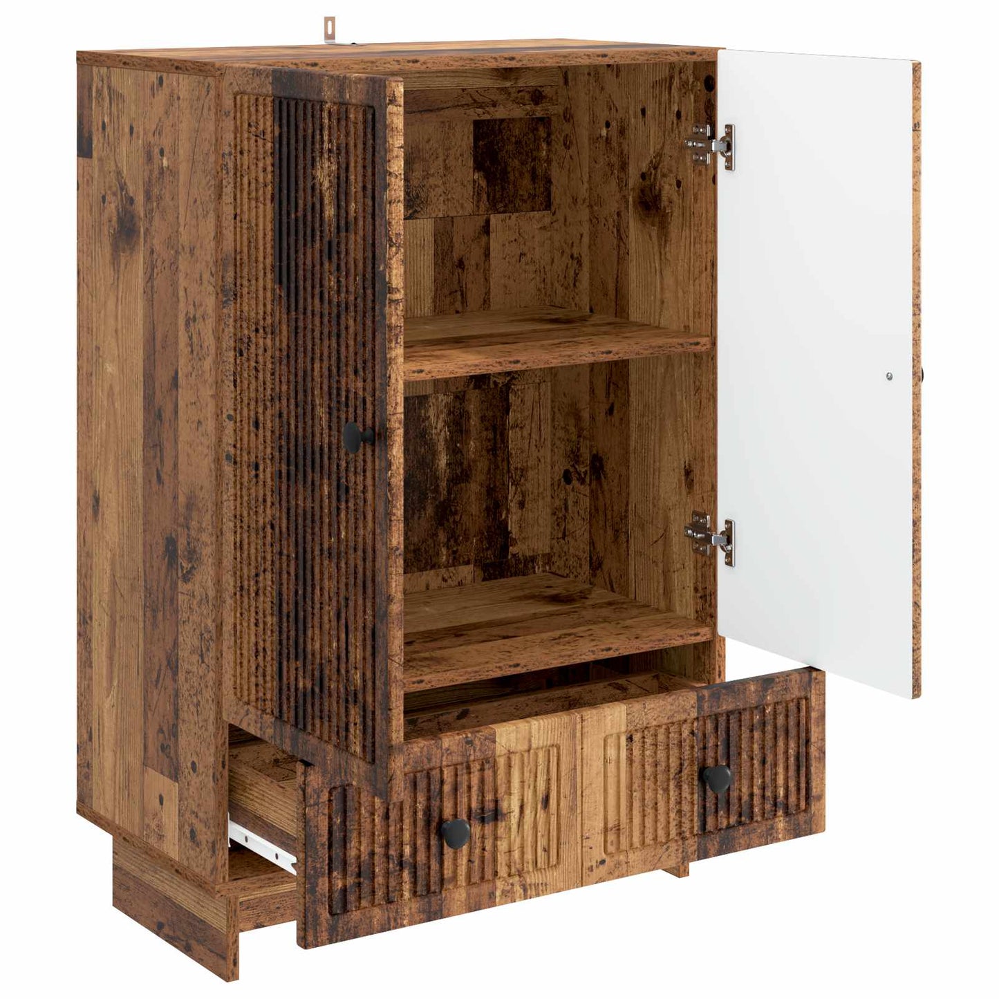 Sideboard Gammalt trä 66 x 34,5 x 95 cm Konstruerat trä