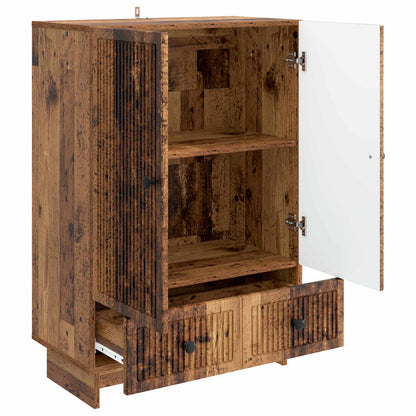 Sideboard Gammalt trä 66 x 34,5 x 95 cm Konstruerat trä
