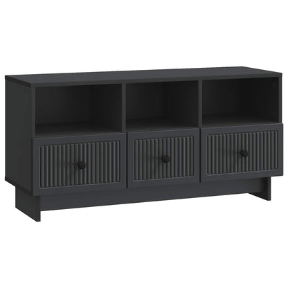 TV-Möbel Svart TV-skåp med låda 102 x 34,5 x 50 cm
