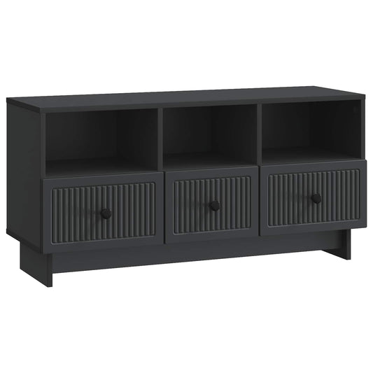 TV-Möbel Svart TV-skåp med låda 102 x 34,5 x 50 cm
