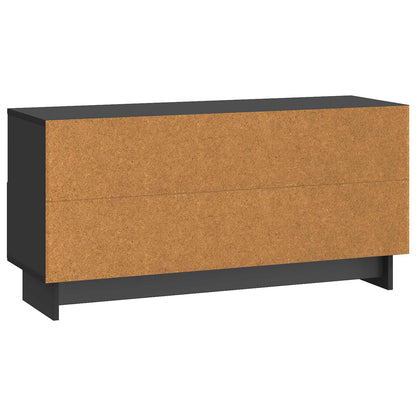 TV-Möbel Svart TV-skåp med låda 102 x 34,5 x 50 cm