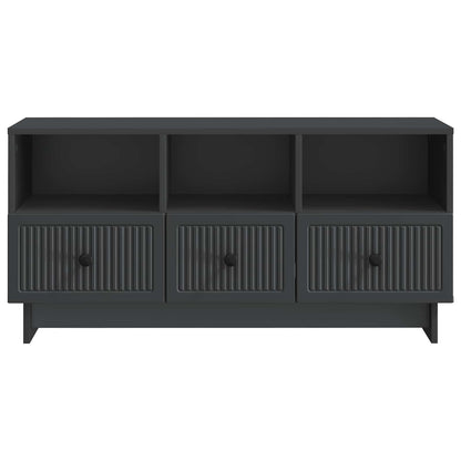 TV-Möbel Svart TV-skåp med låda 102 x 34,5 x 50 cm