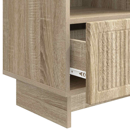 TV-Möbel Sonoma Ek TV-skåp med låda 102 x 34,5 x 50 cm