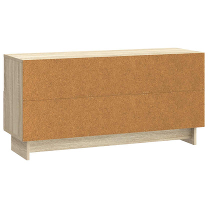 TV-Möbel Sonoma Ek TV-skåp med låda 102 x 34,5 x 50 cm