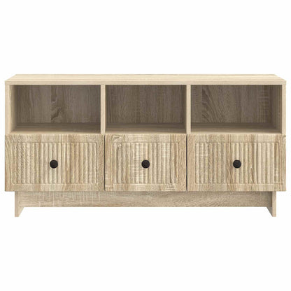 TV-Möbel Sonoma Ek TV-skåp med låda 102 x 34,5 x 50 cm