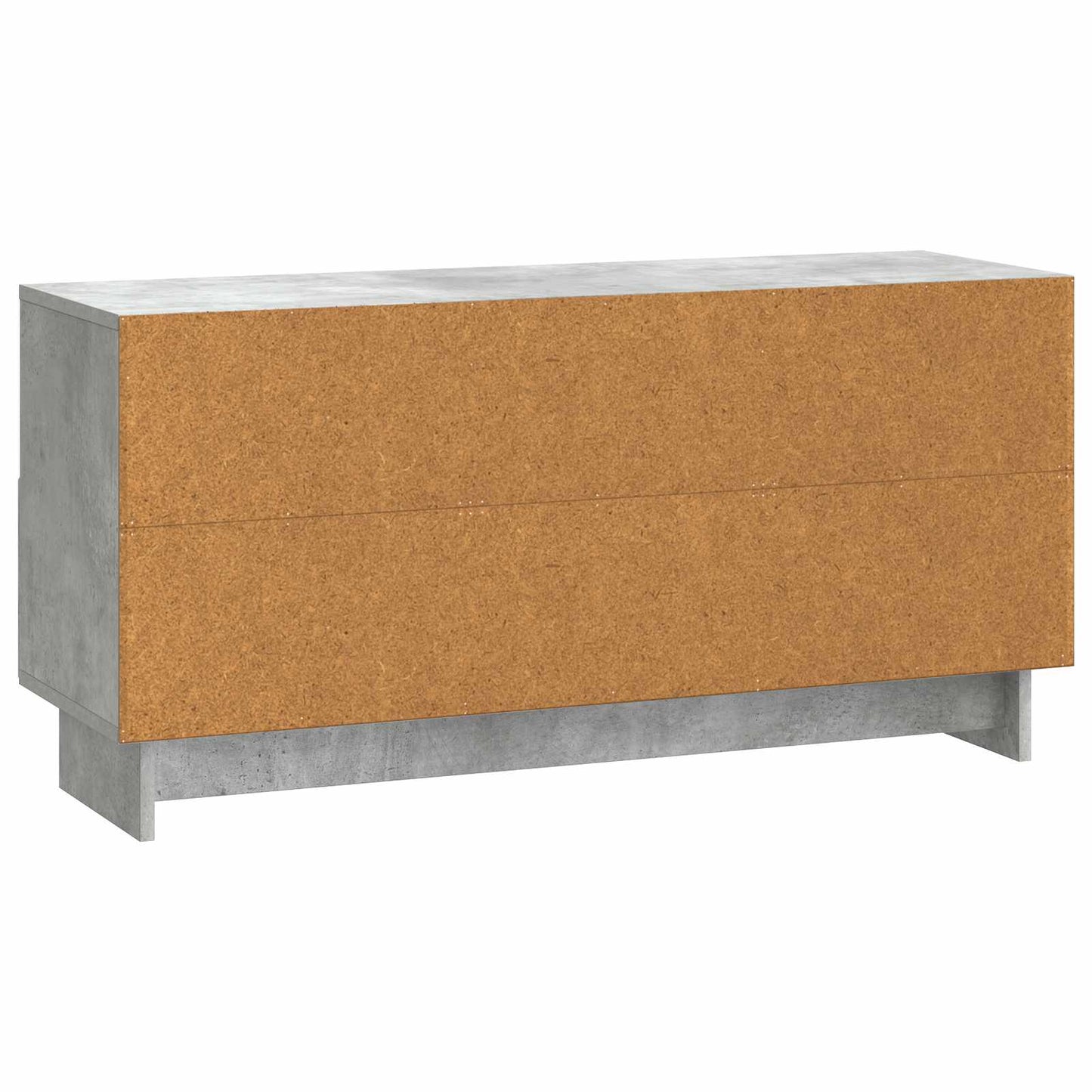TV-Möbel Betonggrå TV-skåp med låda 102 x 34,5 x 50 cm