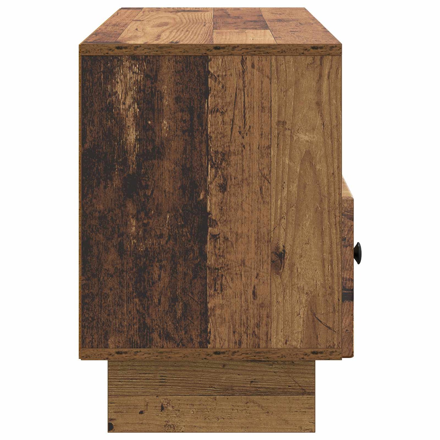 TV-Möbel Äldrat Trä TV-skåp med låda 102 x 34,5 x 50 cm
