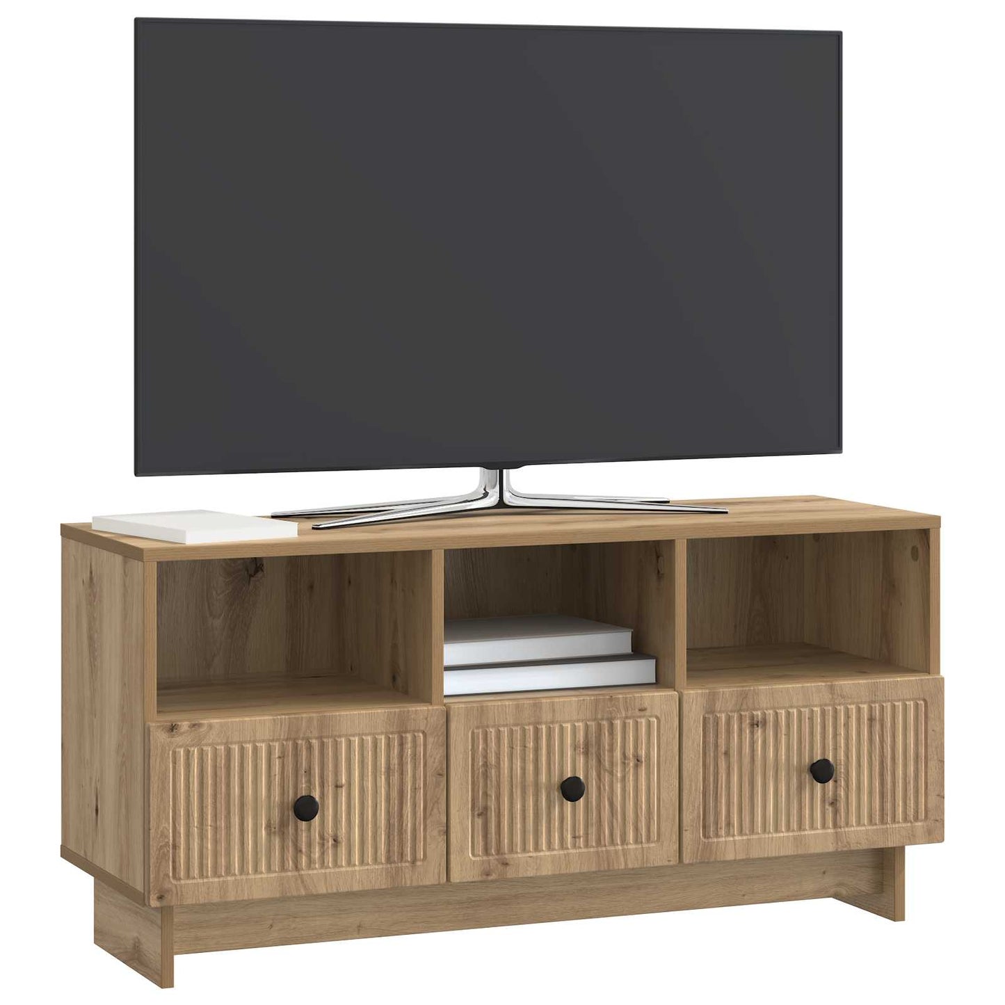 TV-Möbel Artisan Ek TV-skåp med låda 102 x 34,5 x 50 cm