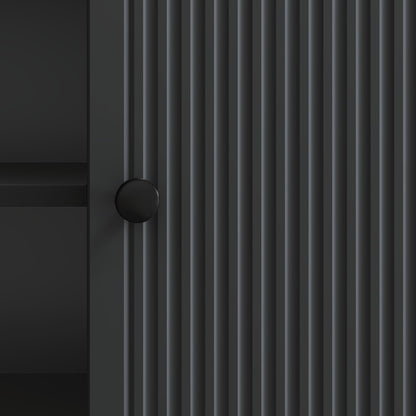 TV-skåp Svart 150 x 31 x 50 cm Konstruerat trä