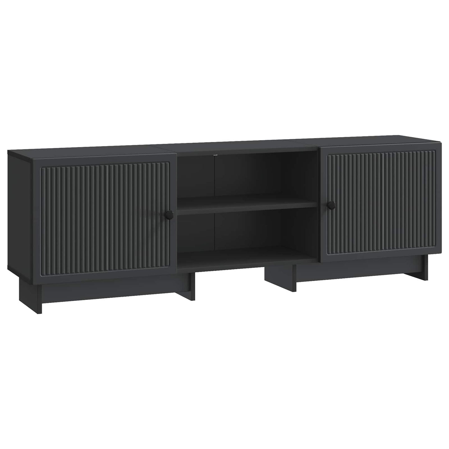 TV-skåp Svart 150 x 31 x 50 cm Konstruerat trä