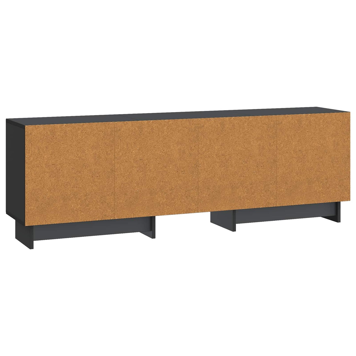 TV-skåp Svart 150 x 31 x 50 cm Konstruerat trä