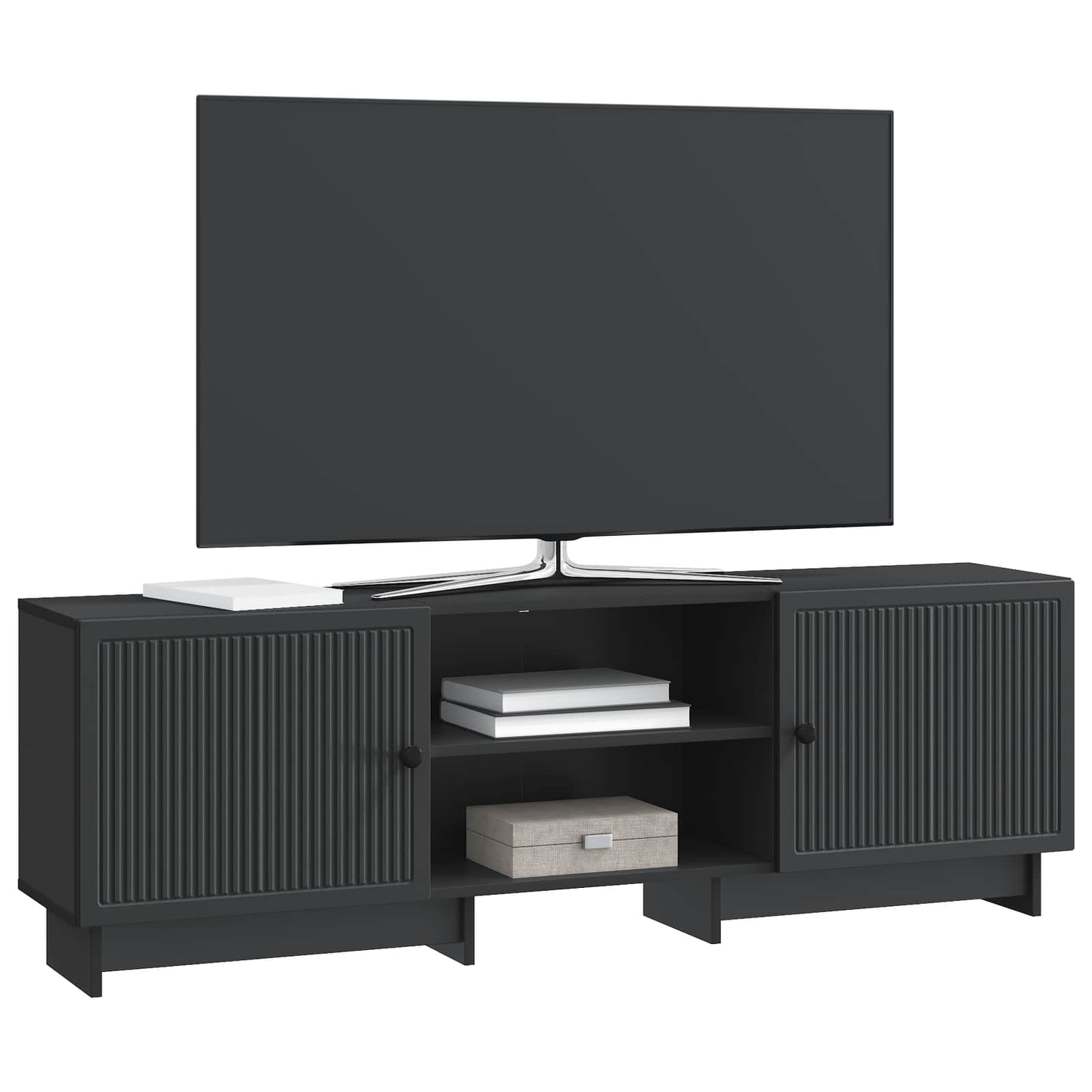 TV-skåp Svart 150 x 31 x 50 cm Konstruerat trä