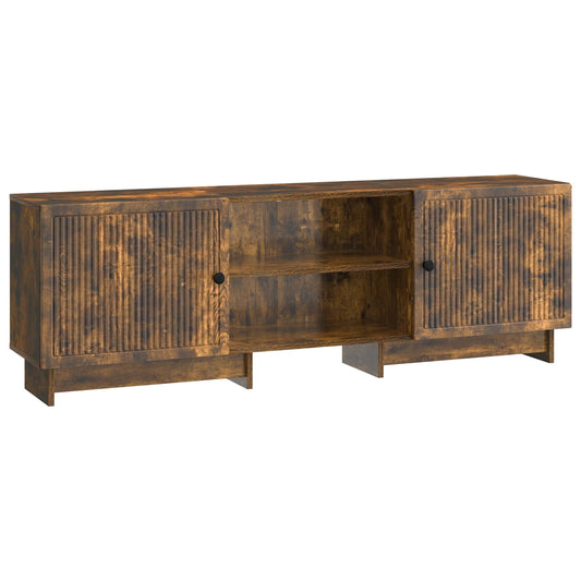 TV-skåp Rökt Ek 150 x 31 x 50 cm Konstruerat trä