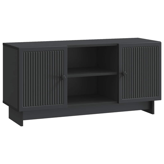 TV-skåp Svart 102 x 34,5 x 50 cm Konstruerat trä