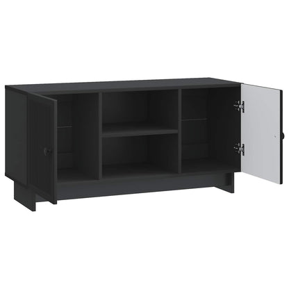 TV-skåp Svart 102 x 34,5 x 50 cm Konstruerat trä