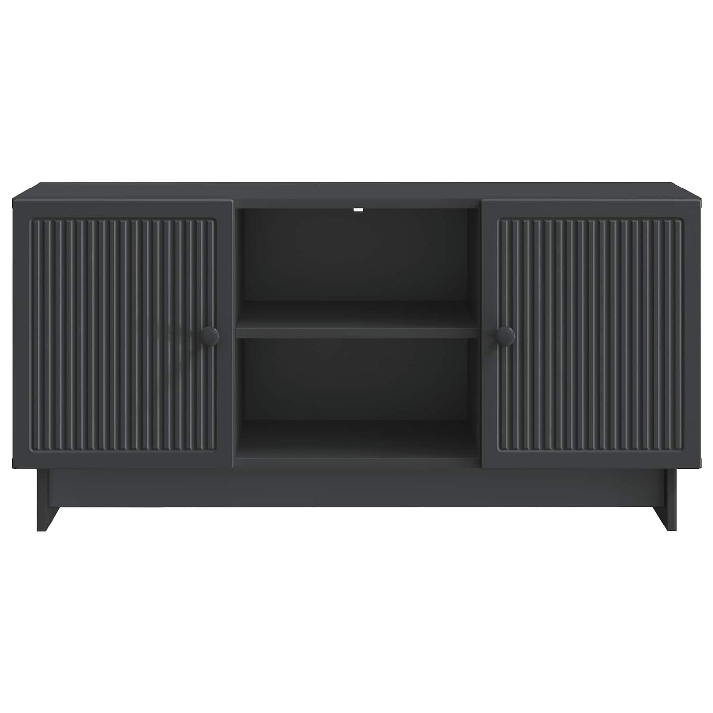 TV-skåp Svart 102 x 34,5 x 50 cm Konstruerat trä
