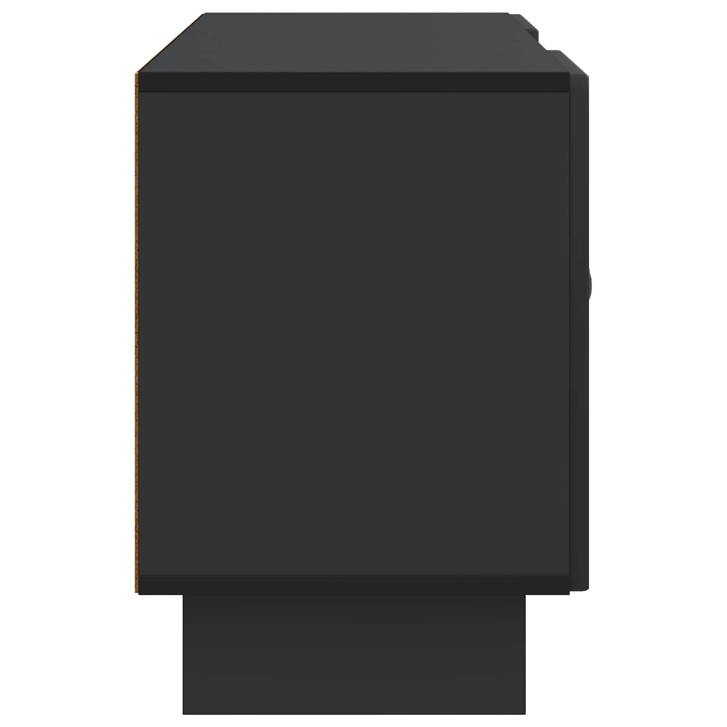 TV-skåp Svart 102 x 34,5 x 50 cm Konstruerat trä