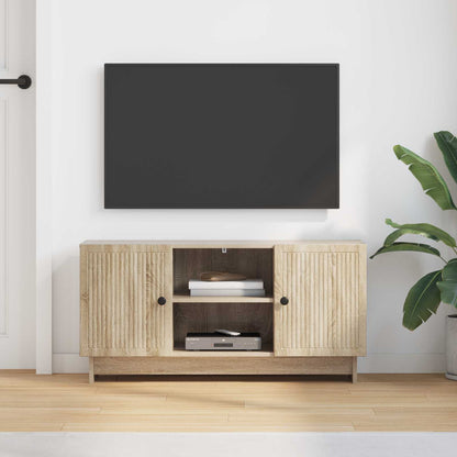 TV-skåp Sonoma-ek 102 x 34,5 x 50 cm Konstruerat trä