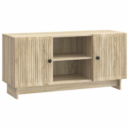 TV-skåp Sonoma-ek 102 x 34,5 x 50 cm Konstruerat trä