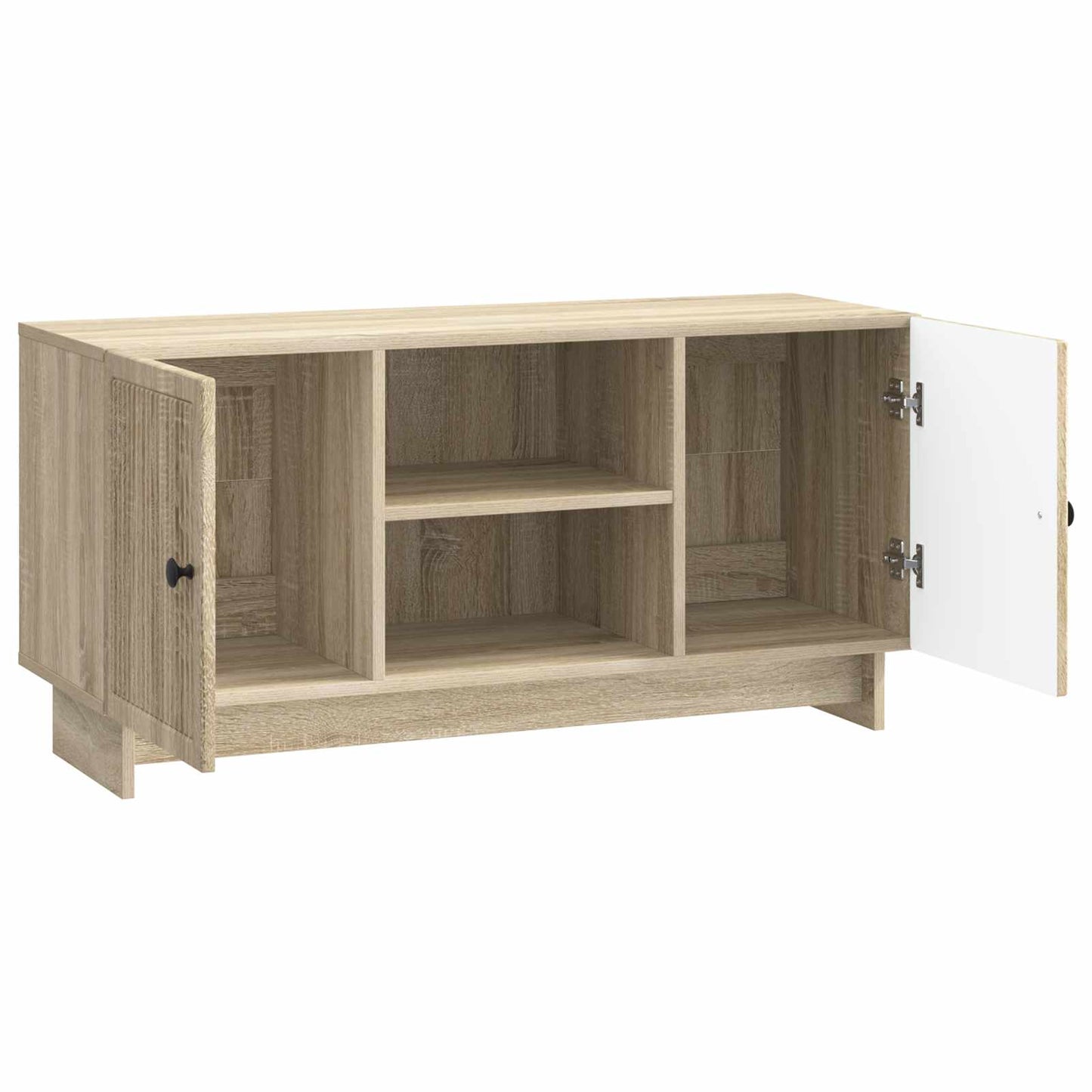 TV-skåp Sonoma-ek 102 x 34,5 x 50 cm Konstruerat trä