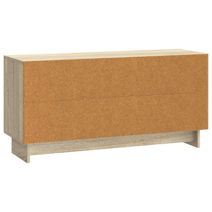TV-skåp Sonoma-ek 102 x 34,5 x 50 cm Konstruerat trä
