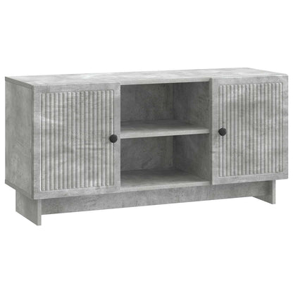 TV-skåp Betonggrå 102 x 34,5 x 50 cm Konstruerat trä