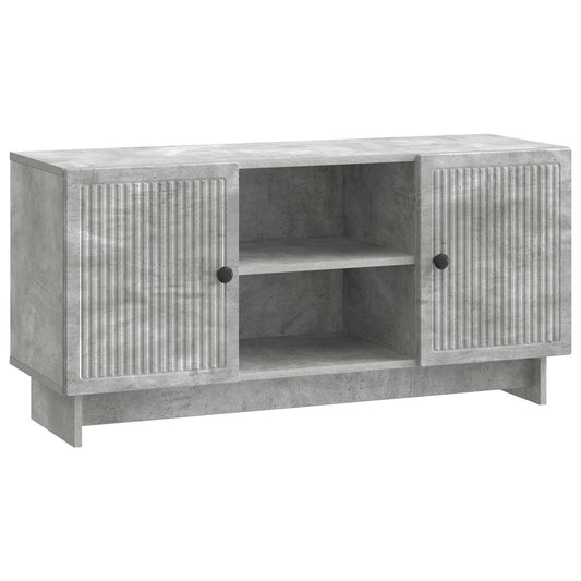 TV-skåp Betonggrå 102 x 34,5 x 50 cm Konstruerat trä
