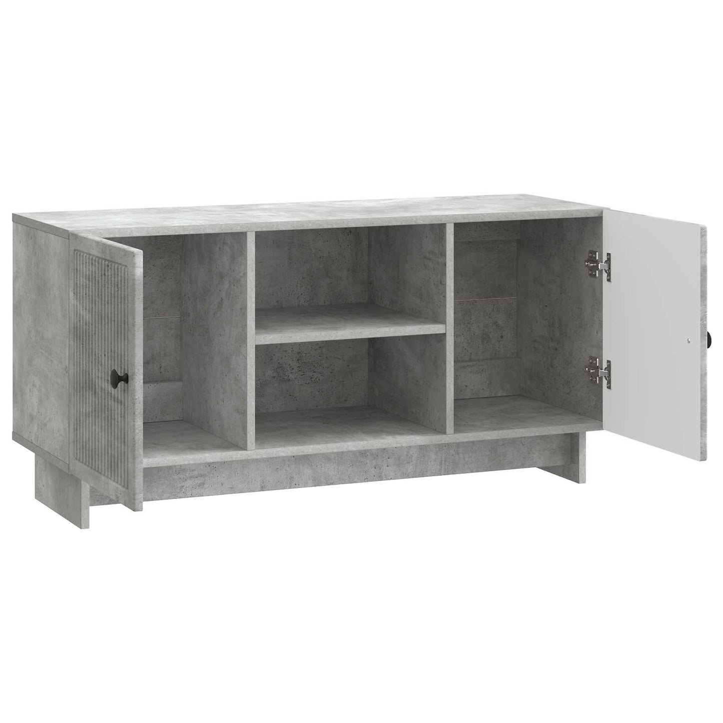 TV-skåp Betonggrå 102 x 34,5 x 50 cm Konstruerat trä