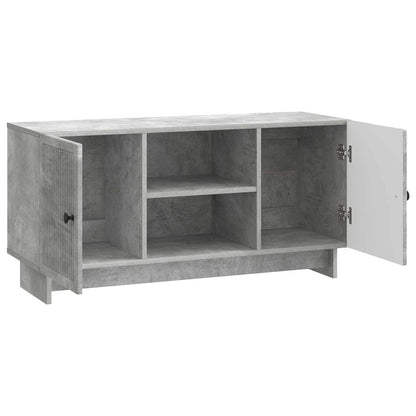 TV-skåp Betonggrå 102 x 34,5 x 50 cm Konstruerat trä